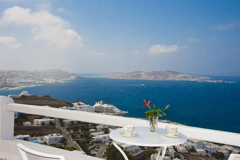 General view, La Maison Blanche, Mykonos