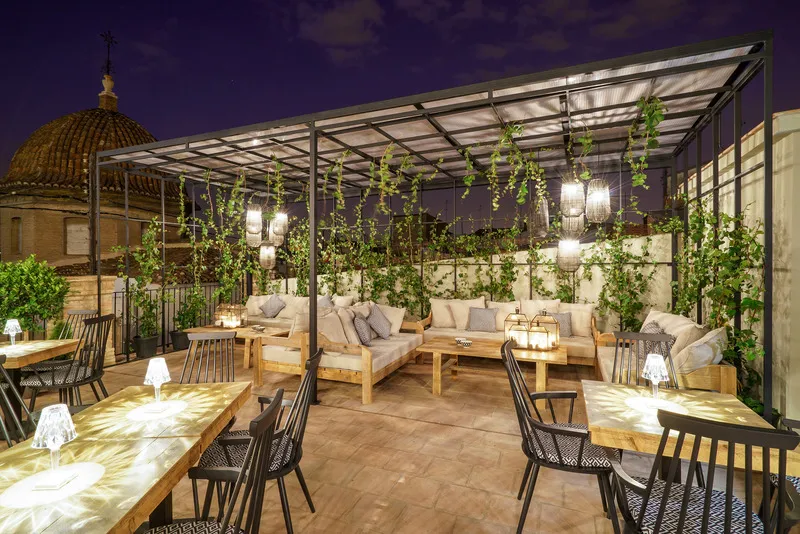 Terrace, The Valentia Cabillers Hotel, Valencia