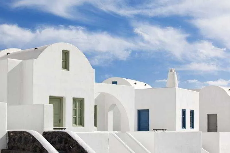 General view, Thermes Luxury Villas by Mr and Mrs White, Santorini