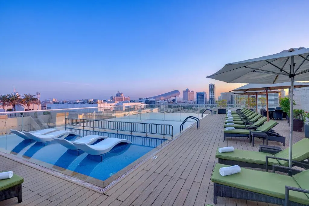 Pool, Al Khoory Atrium Hotel  - Al Barsha, Dubai
