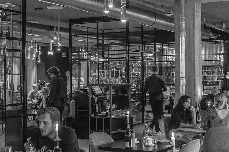 Restaurant, Hotel V Fizeaustraat, Amsterdam