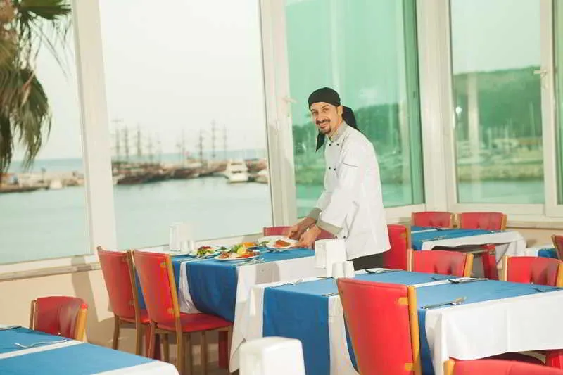 Restaurant, Mira Olimpos Beach, Antalya