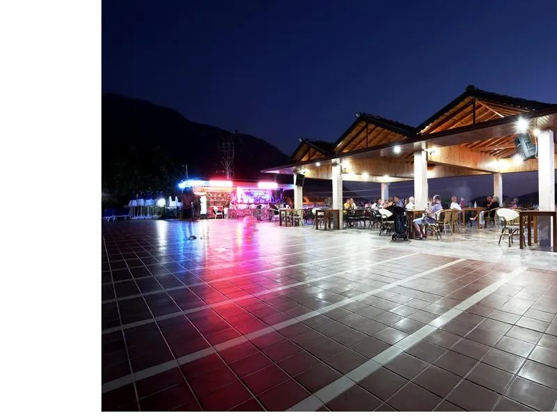 Terrace, Yel Holiday Resort, Dalaman