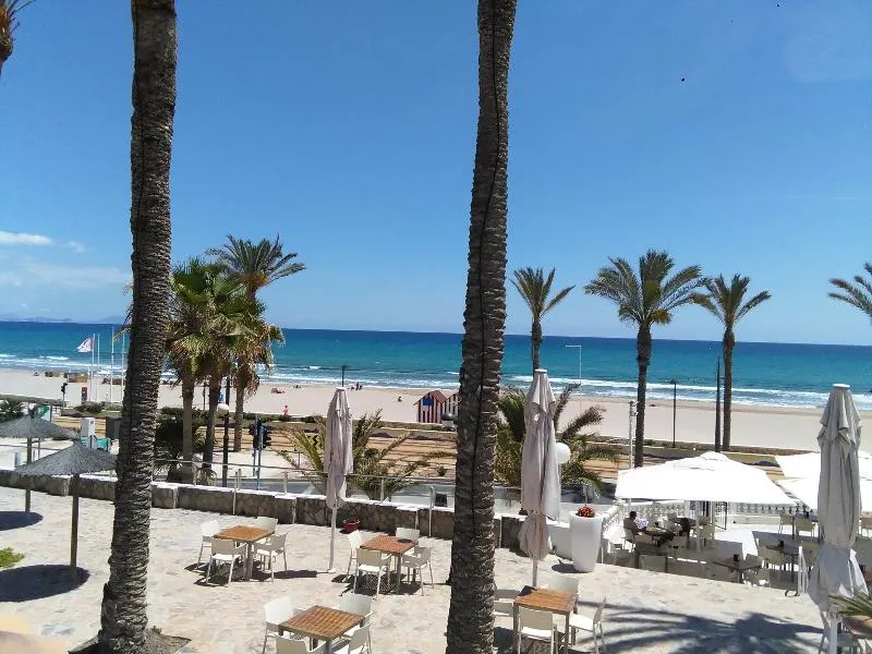 Terrace, Hostal San Juan, Costa Blanca