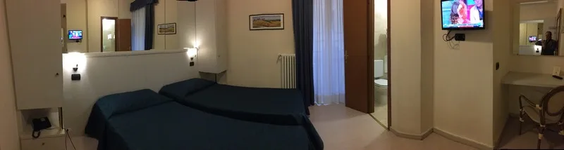 General view, Hotel Aurora, Milan