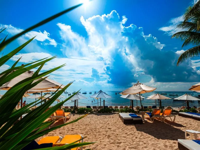 Beach, The Reef CocoBeach, Playa Del Carmen