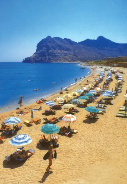 Beach, Antonios Hotel, Rhodes