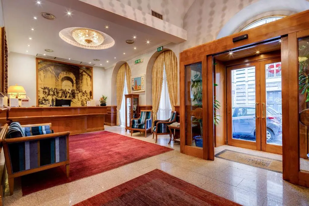 Lobby, Hotel Raffaello, Sure Hotel Collection by Best Wes, Rome