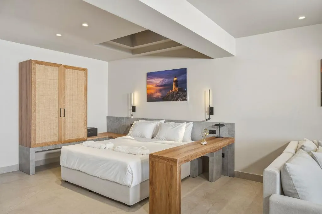 SUITE SEA VIEW ONE BEDROOM Room, Volta Seaside Boutique Hotel, Crete