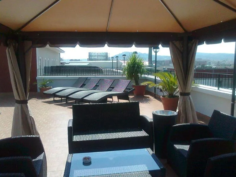 Terrace, Tiempo Hotel, Naples