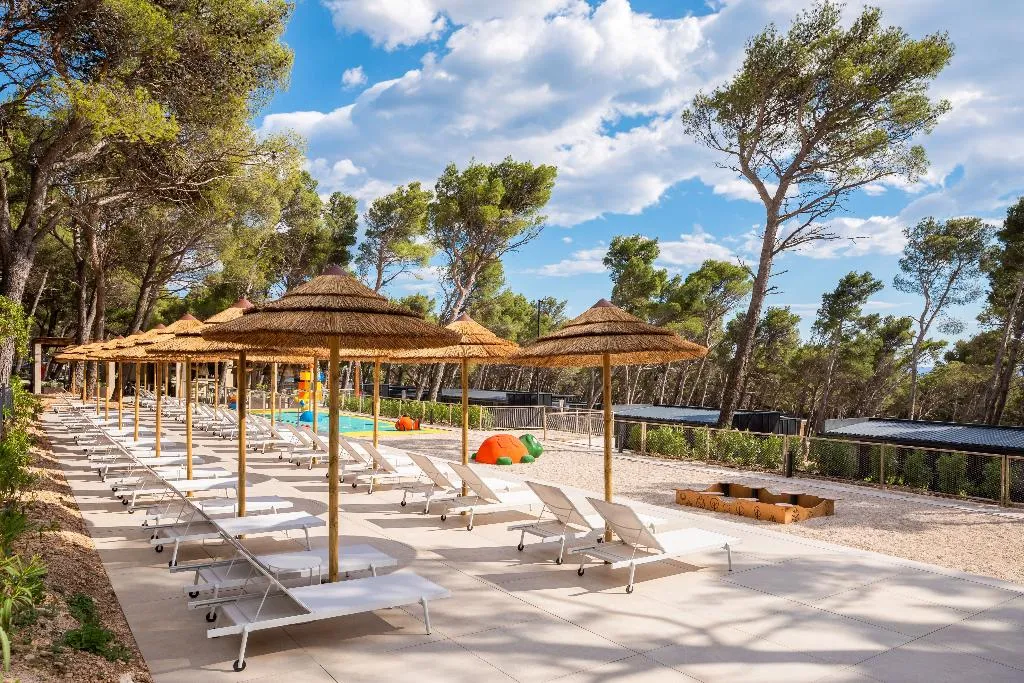 Terrace, Pinadria Camping Resort, Split