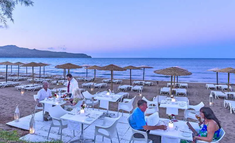 Restaurant, Santa Marina Plaza, Crete