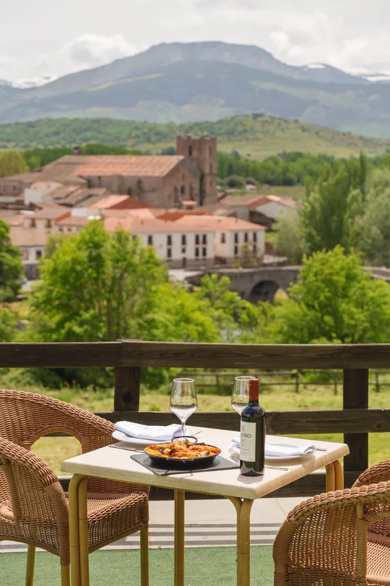 Terrace, Hotel Mirador De Gredos, Madrid
