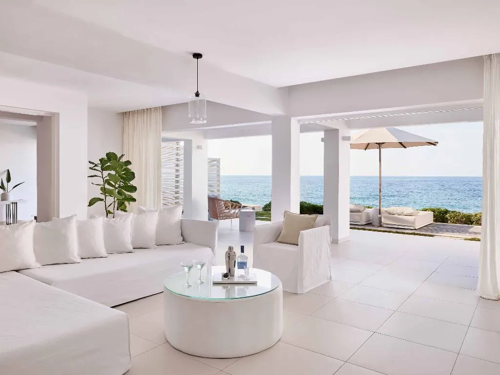VILLA SEA VIEW WITH PRIVATE POOL Room, Grecotel LUXME White, Crete