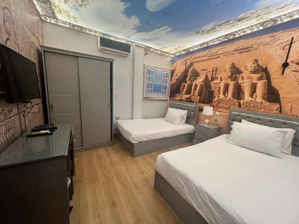 FAMILY ROOM ONE BEDROOM WITH KITCHENETTE Room, Pyramids View Inn, Cairo