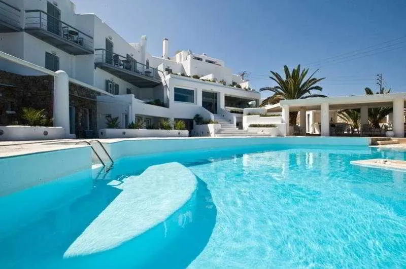 General view, Iliomaris, Mykonos
