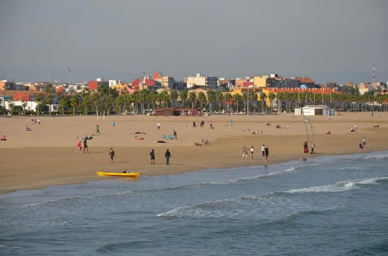 Beach, Hotel Albufera, Valencia