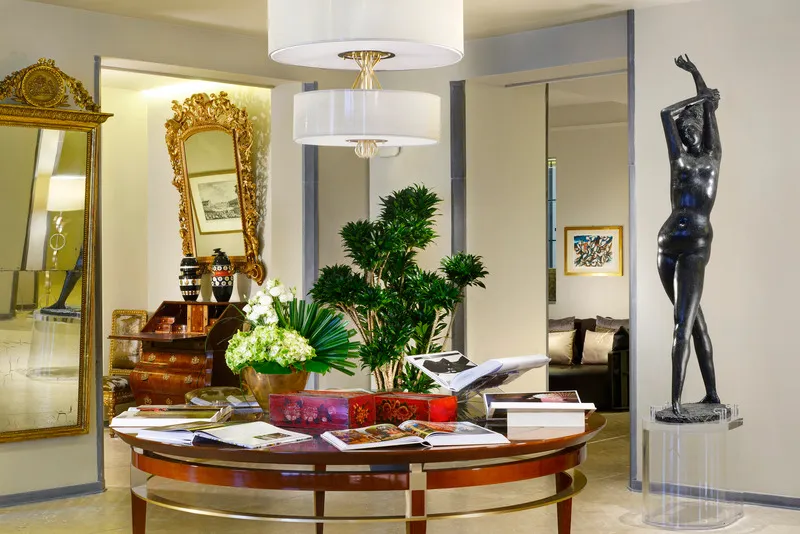 Lobby, Grand Hotel Minerva, Florence