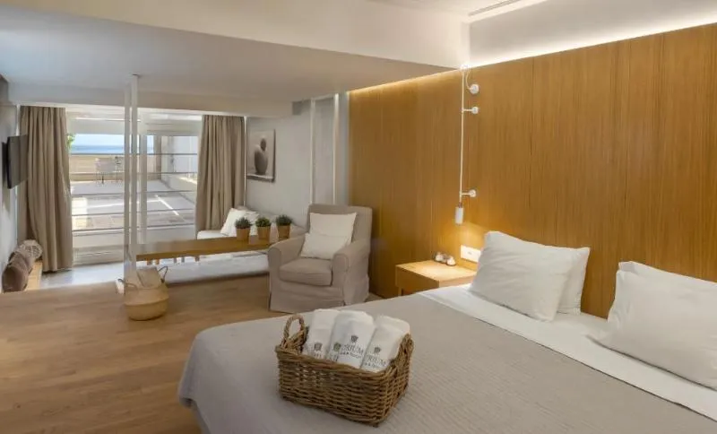 JUNIOR SUITE SEA VIEW Room, Atrium Hotel Skiathos, Skiathos
