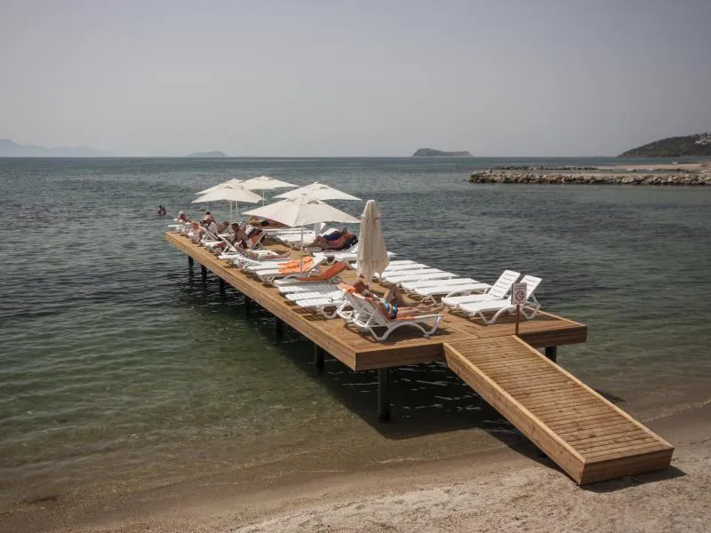 Beach, Dragut Point South Hotel, Bodrum