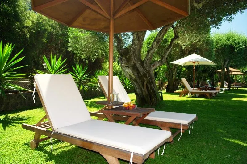 Terrace, Fiori, Corfu