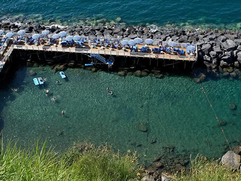 Beach, Grand Hotel Riviera, Naples