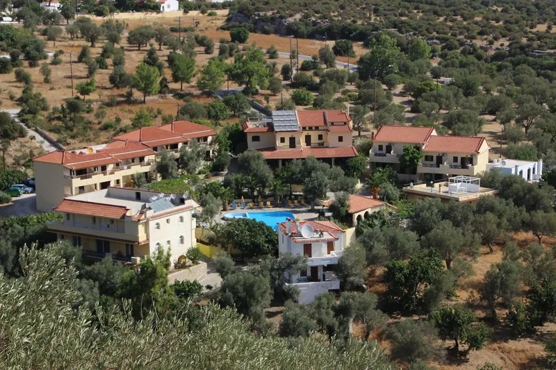 General view, Limnionas Bay Village, Samos