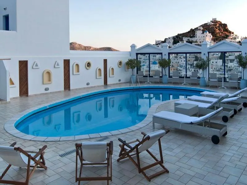 Pool, Lofos Village, Santorini