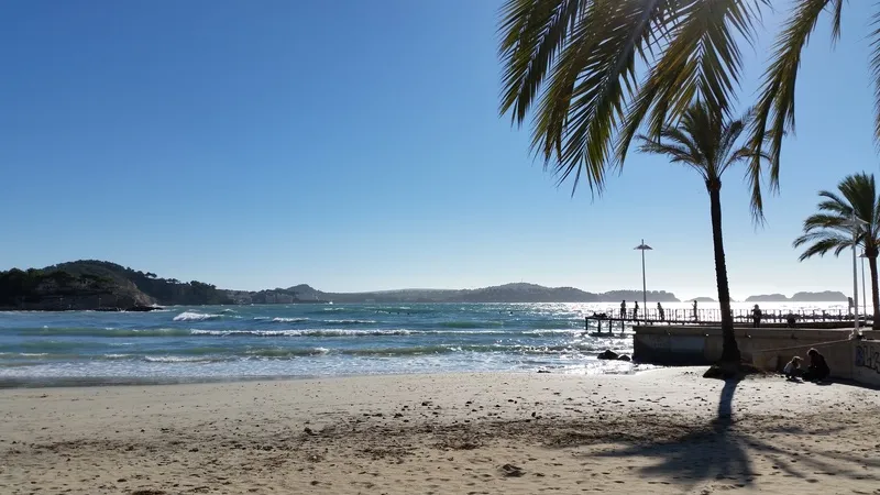 Beach, Hotel Creta Paguera, Majorca