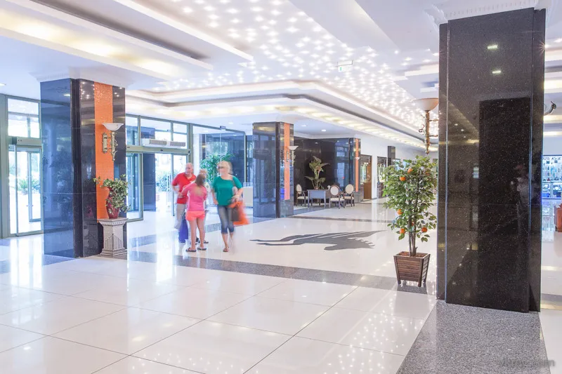 Lobby, AQI Pegasos Royal, Antalya