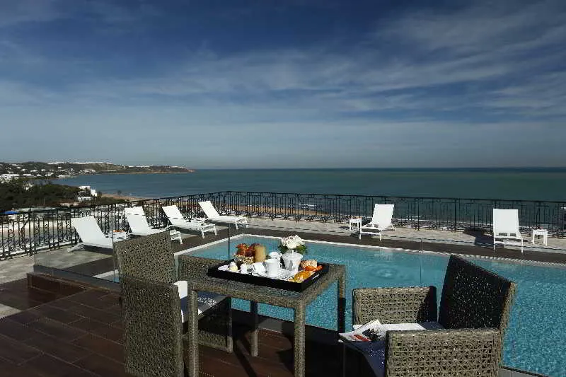 Terrace, Dar El Marsa Hotel & SPA, Tunisia