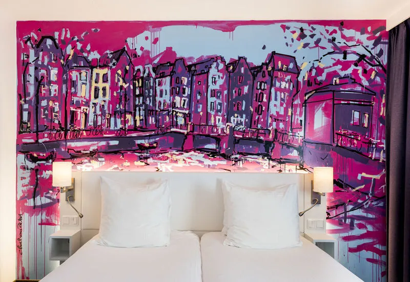 TWIN DELUXE Room, WestCord Art Hotel Amsterdam 3 stars, Amsterdam