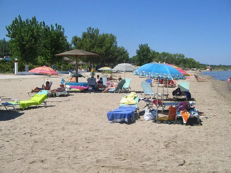 Beach, Scrivas Apartments, Corfu