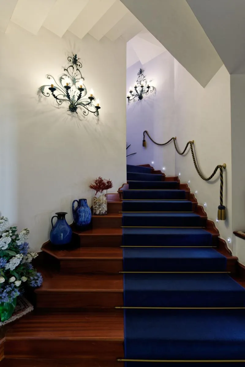 Lobby, Hotel Villa Poseidon, Naples