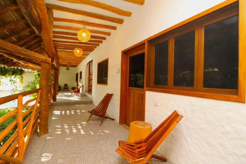 Terrace, La Palma Holbox Wellness Suites & Apartments, Cancun Area