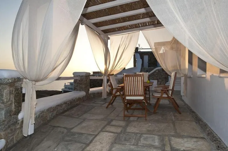 General view, La Maison Blanche, Mykonos