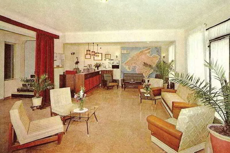 Lobby, Pensión Baleares, Majorca