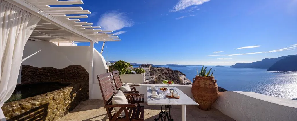 SUITE HONEYMOON Room, Fanari Villas, Santorini
