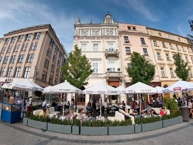 General view, The Bonerowski Palace, Krakow