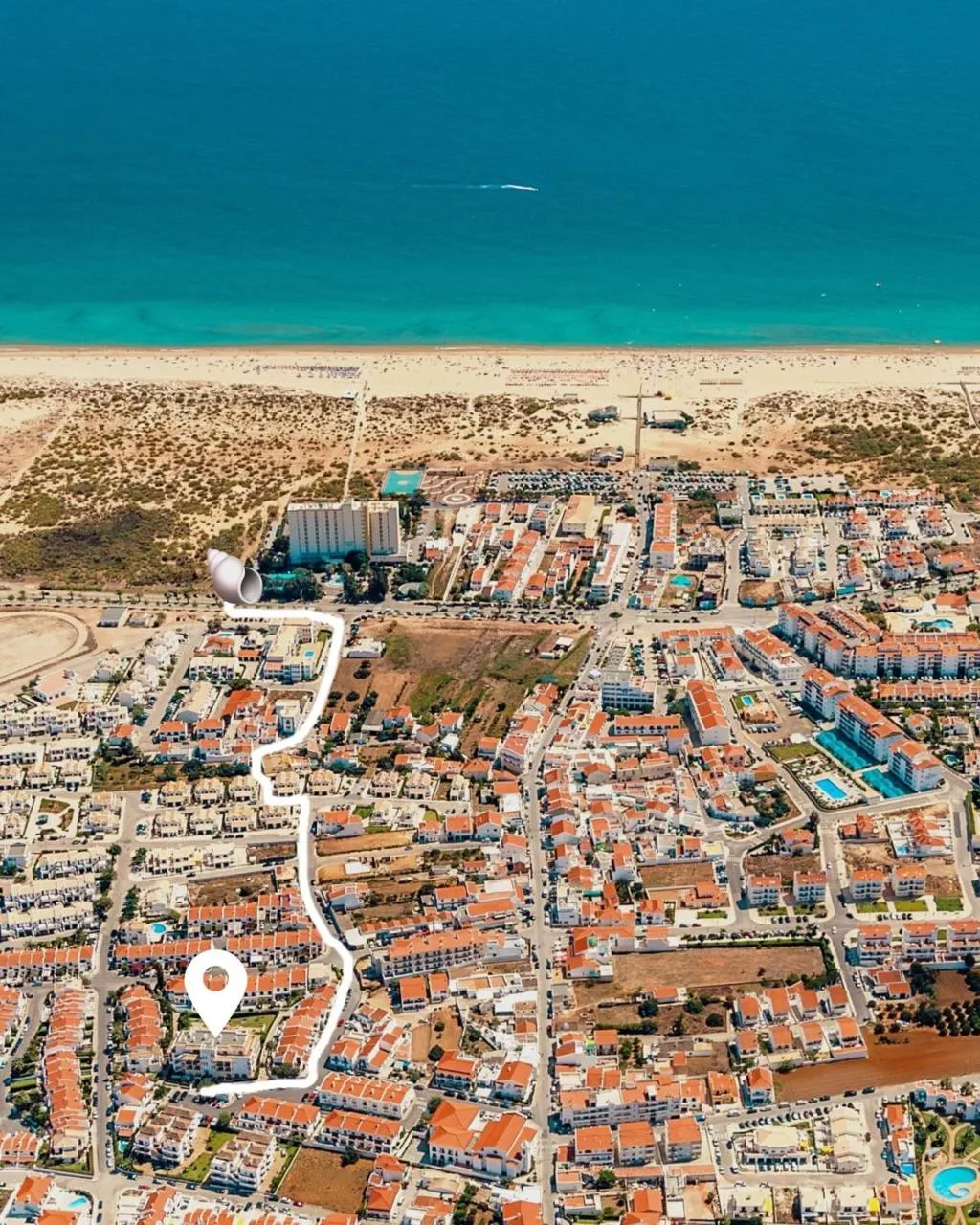General view, Alagoa Praia Norte, Algarve
