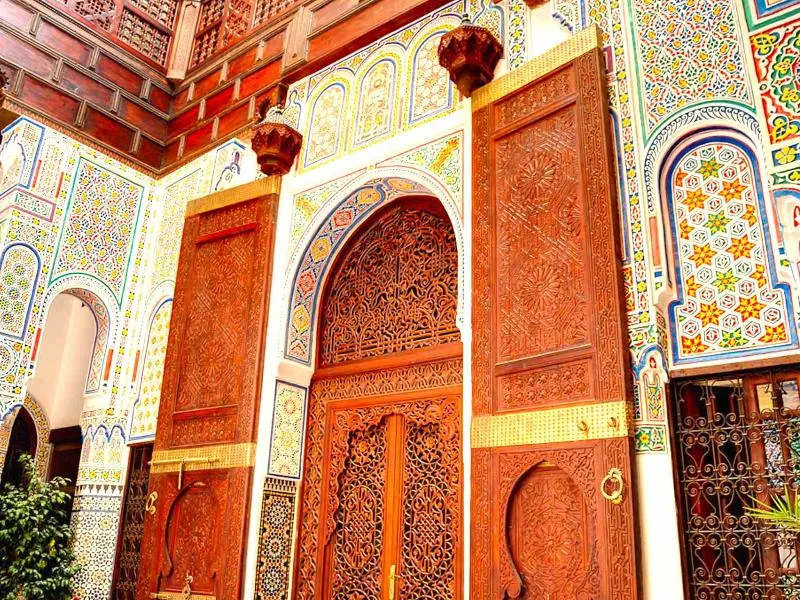 Lobby, Riad Rcif, Fez