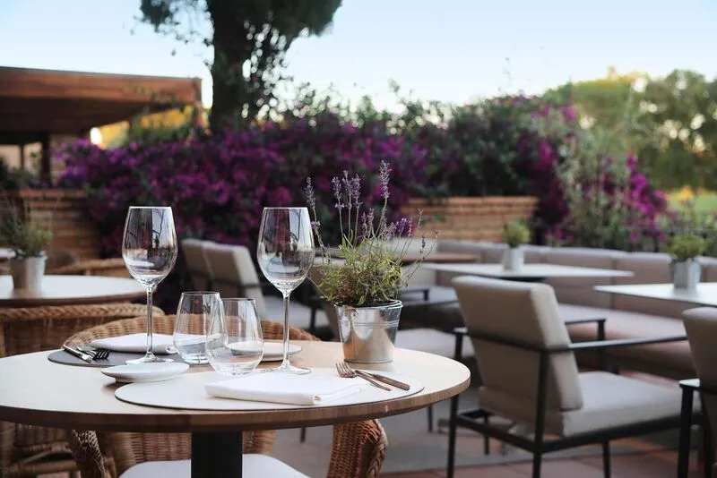 Terrace, Peralada Wine Spa & Golf, Costa Brava