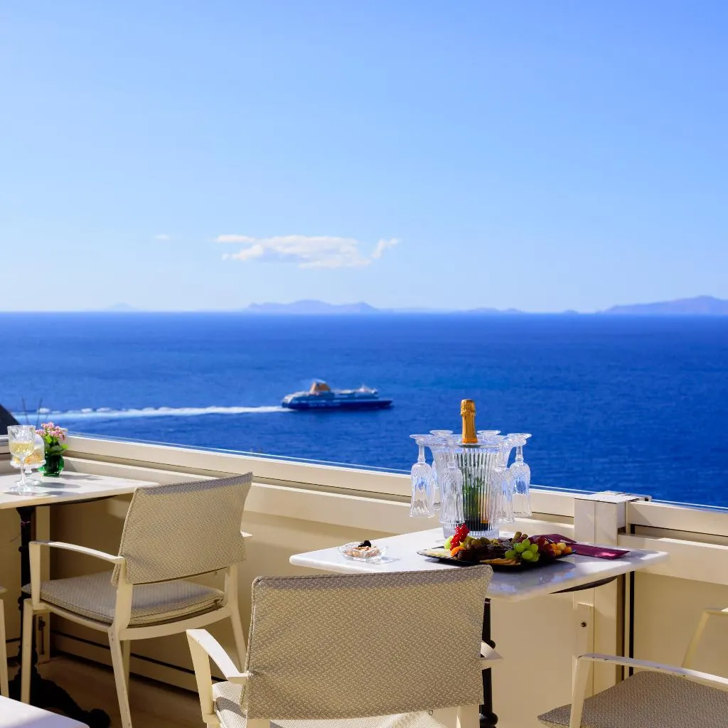 Lobby, Fanari Villas, Santorini