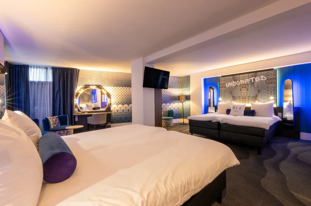 QUADRUPLE EXECUTIVE Room, NYX Hotel Amsterdam Rembrandt Square, Amsterdam