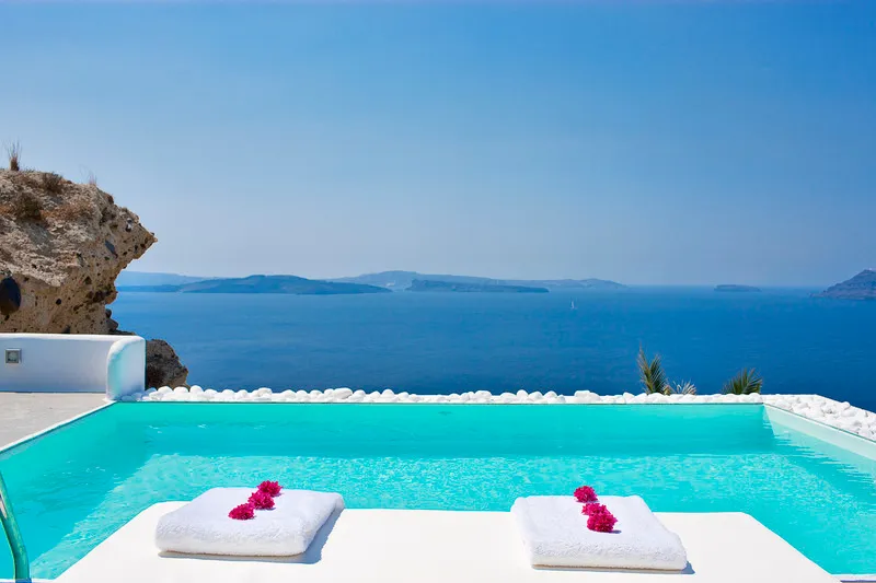 Pool, Villaki Oia, Santorini