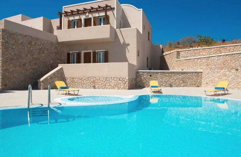 Pool, Moonlight Apartments, Santorini