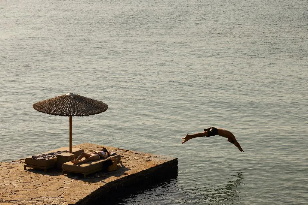 General view, Minos Beach Art Hotel, a Member of Design Hotels, Crete