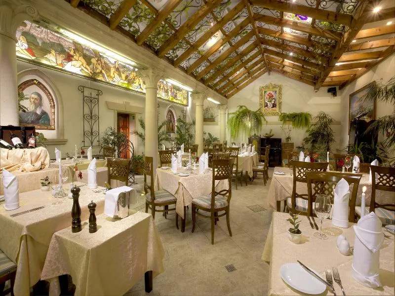 Restaurant, Green Garden Hotel Prague, Prague