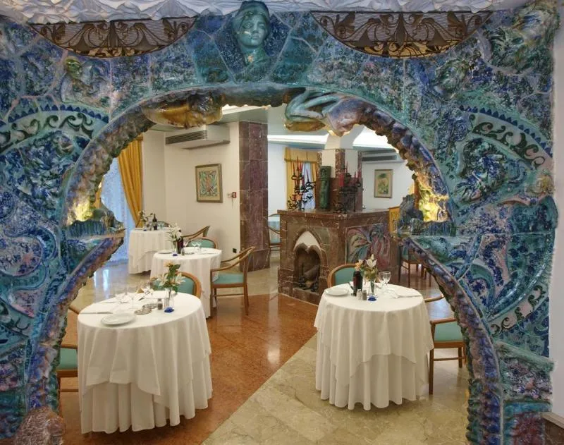 Restaurant, Art Hotel Vello d'Oro, Taormina