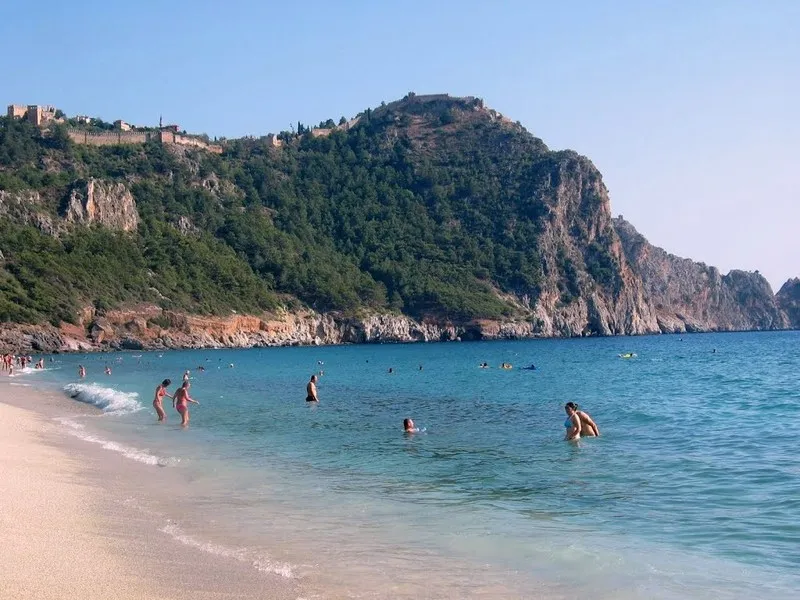 Beach, Kleopatra Atlas Hotel, Antalya